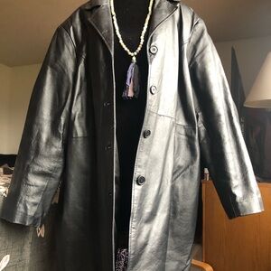 Vintage. Stored well, like new Phase two  leather shell/jacket